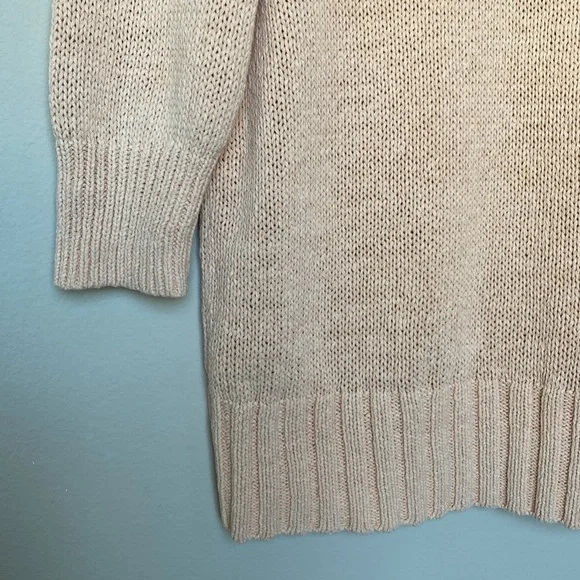 Gap Maternity Light Peach Sweater - Picture 3 of 4
